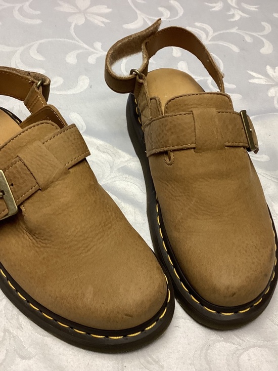 Dr. Martens Jorge II Men’s 7 ladies 8 Tan Tumbled Nubuck Slip‑On main image 4